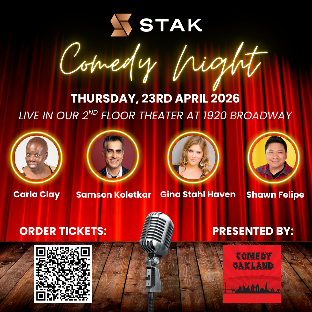Best of Comedy Oakland at STAK - Thu Apr 23 2026