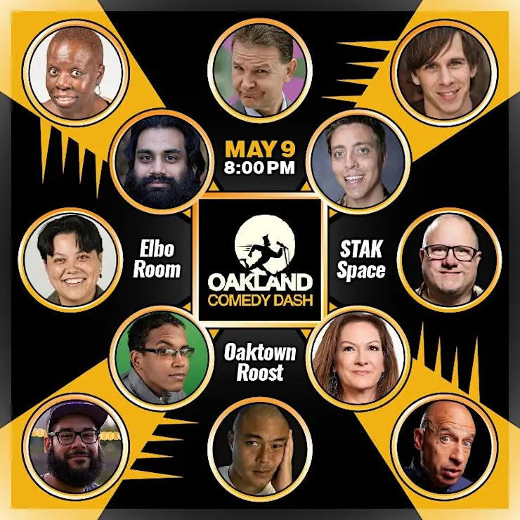 Oakland Comedy Dash (OCD) at STAK Space - Sat May 9 2026 - Copy