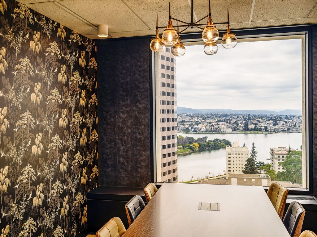 Boardroom with Lake Merritt views at 1950 Franklin in Oakland