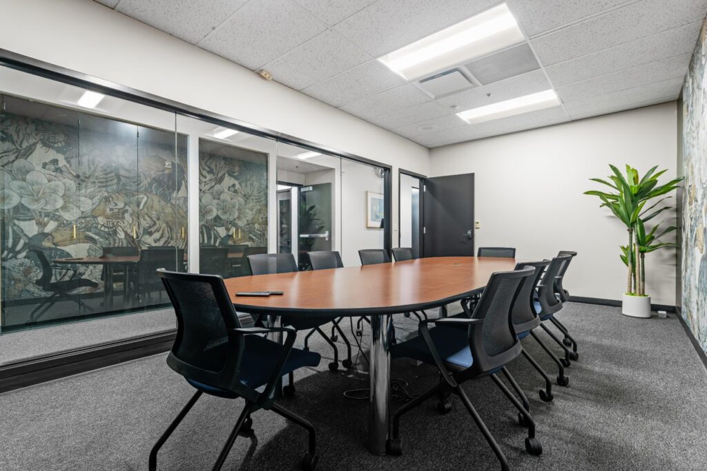 Conference room with city views at 1950 Franklin in Oakland