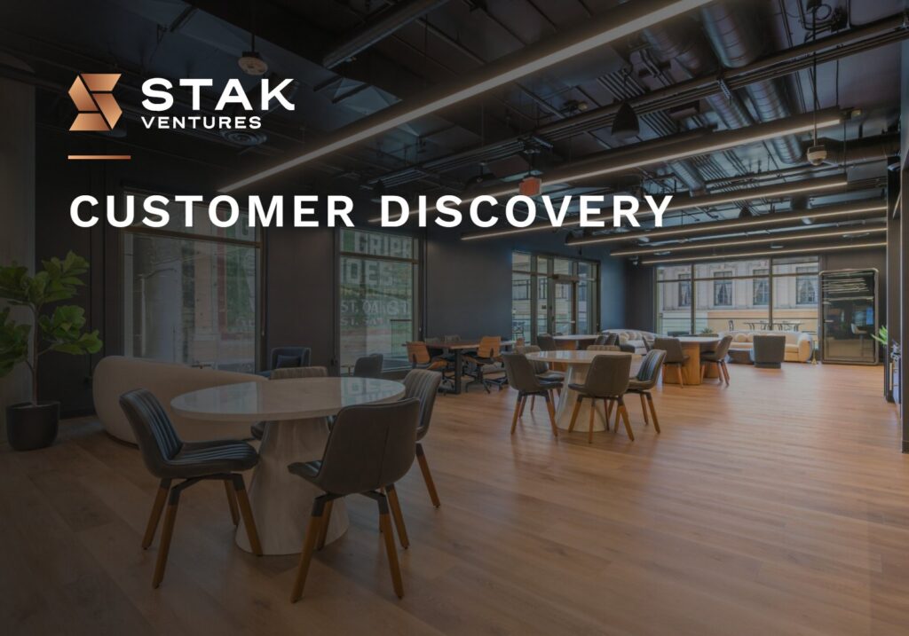 Customer discovery: cafe tables in the coworking space at STAK Space, 1920 Broadway, Oakland