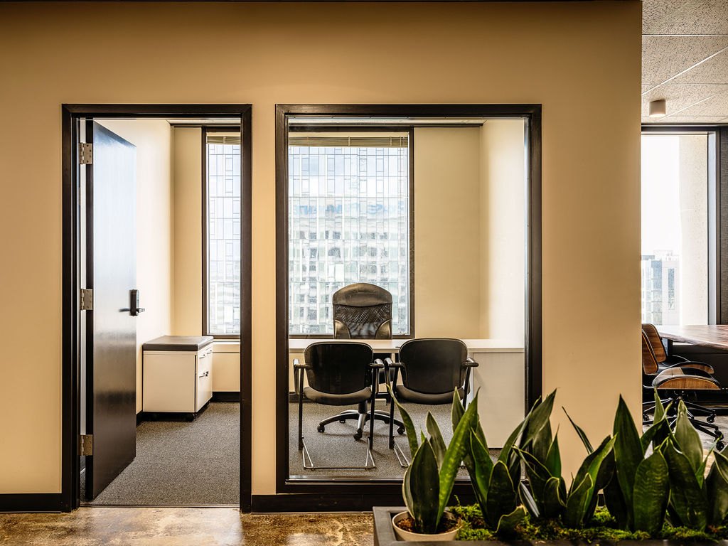 Private office entrance at 1950 Franklin in Oakland