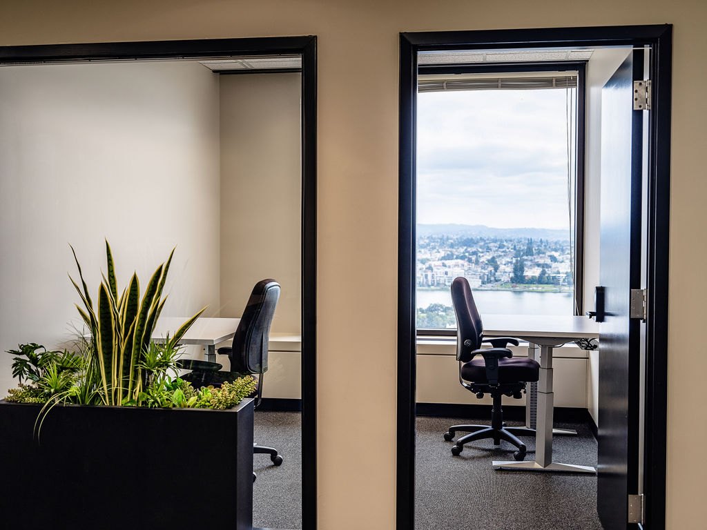 Private office with a view at 1950 Franklin in Oakland