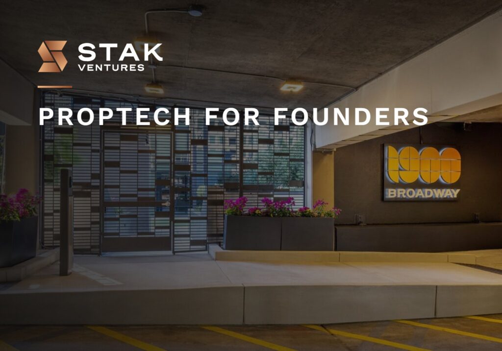 Proptech for founders: lobby entrance at 1900 Broadway in Oakland