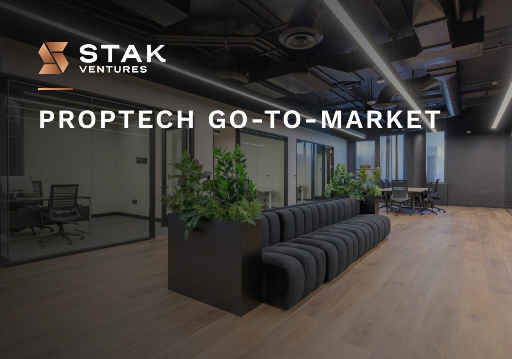 Proptech go-to-market: coworking lounge with planters at STAK Space, 1920 Broadway, Oakland