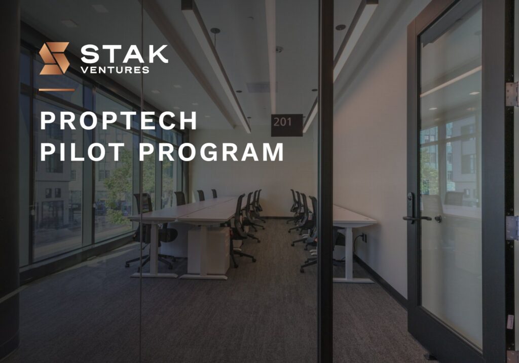 Proptech pilot program: glass-front team office at STAK Space, 1920 Broadway, Oakland