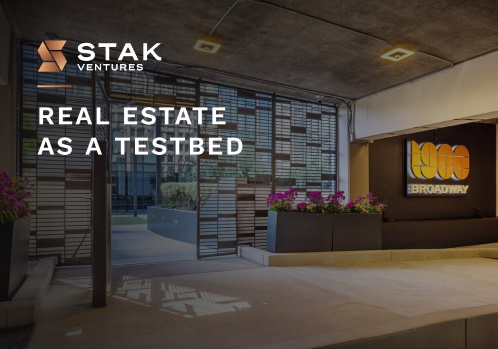 Real estate as a testbed: lobby at 1900 Broadway in Oakland