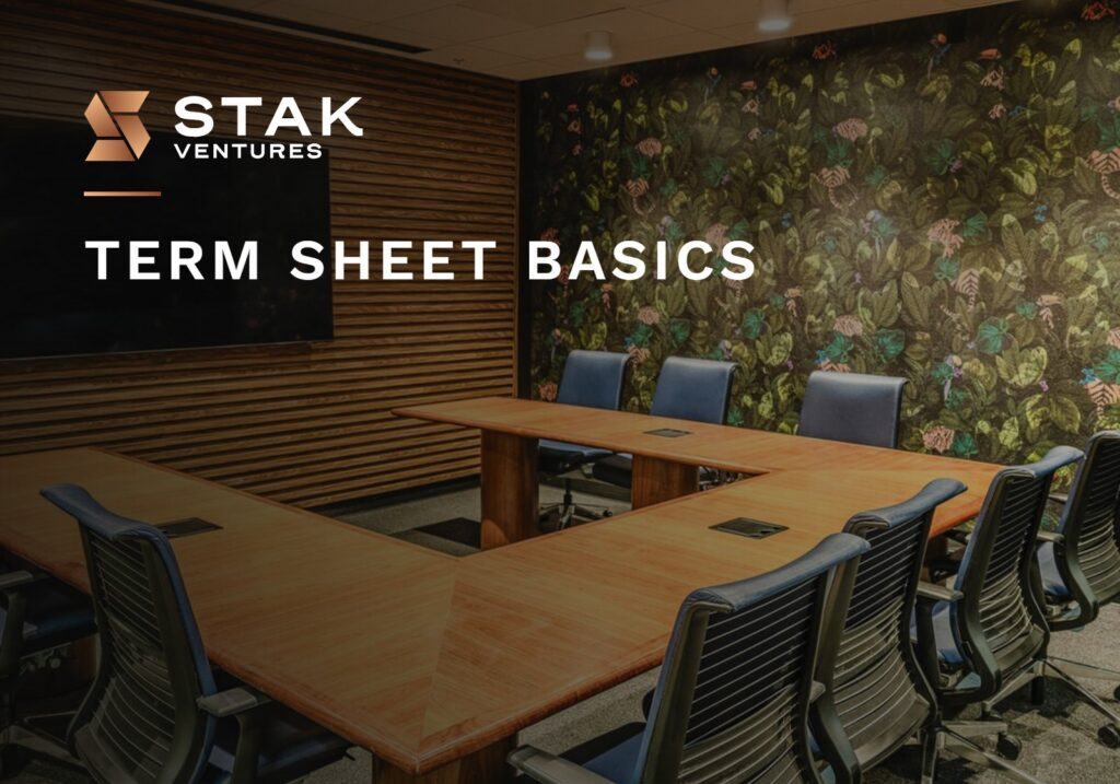 Term sheet basics: boardroom with wood and botanical walls at 1950 Franklin in Oakland